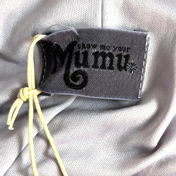 Show Me Your Mumu Kendall Purple Sleeveless V-Neck Bridesmaid Maxi Dress NWT - Picture 8 of 11